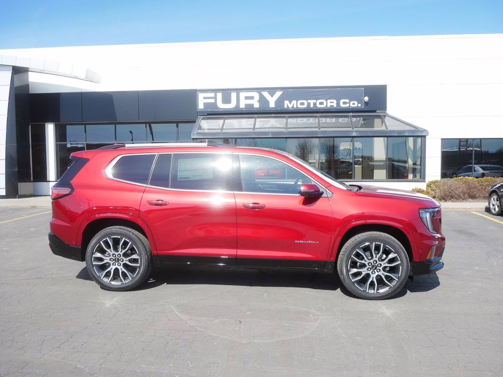 2026 Volcanic Red Tintcoat GMC Acadia Denali Ultimate AWD SUV