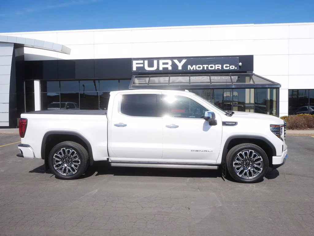2024 White GMC Sierra 1500 Denali Ultimate 4X4 Truck