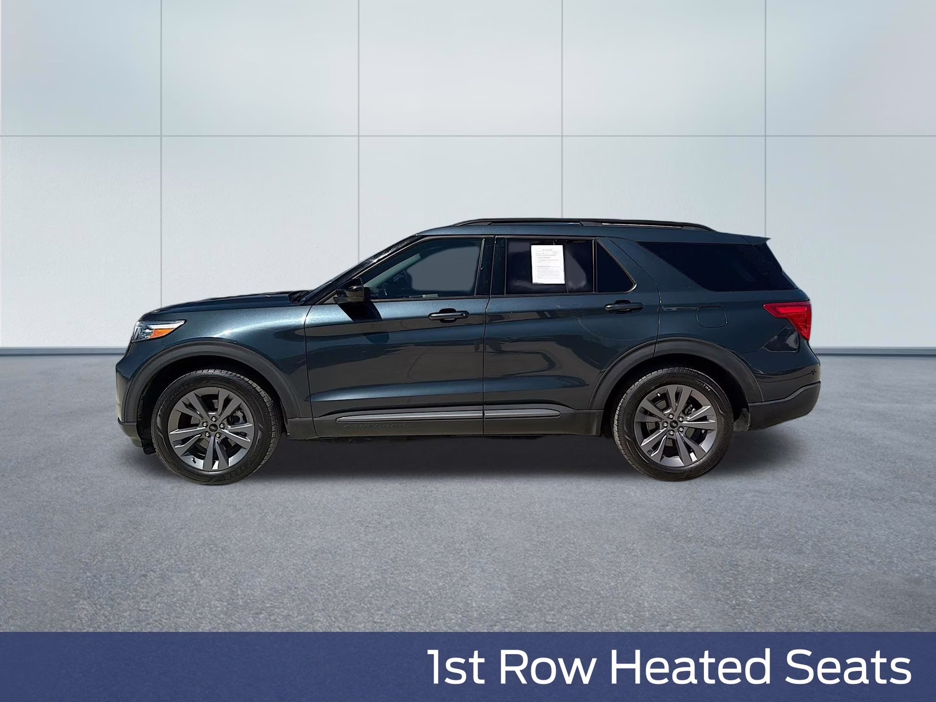 2022 Stone Blue Metallic Ford Explorer XLT RWD SUV