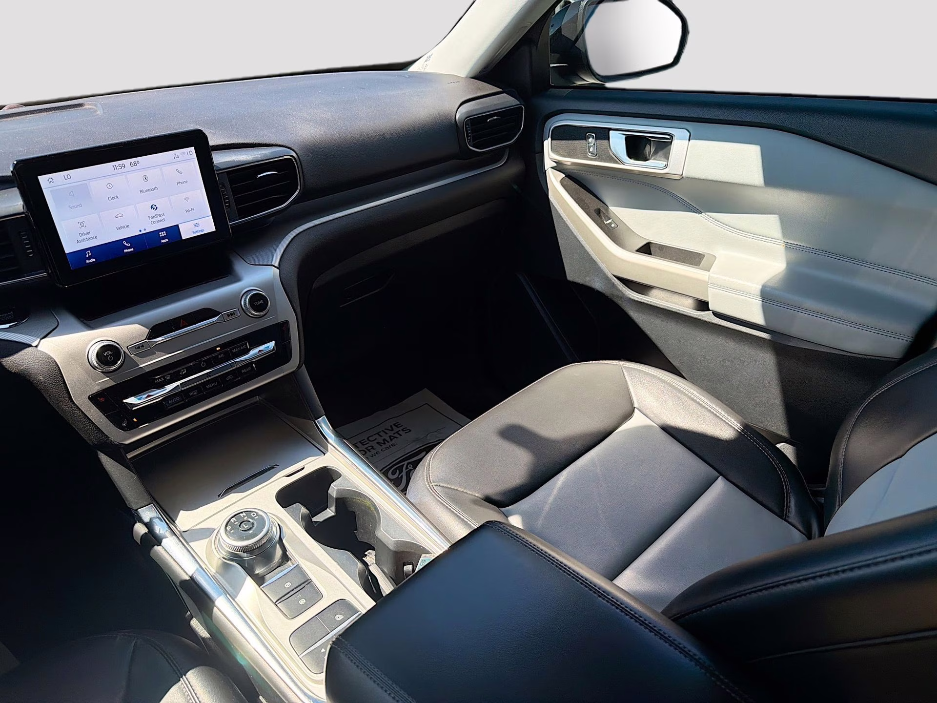 2022 Stone Blue Metallic Ford Explorer XLT RWD SUV