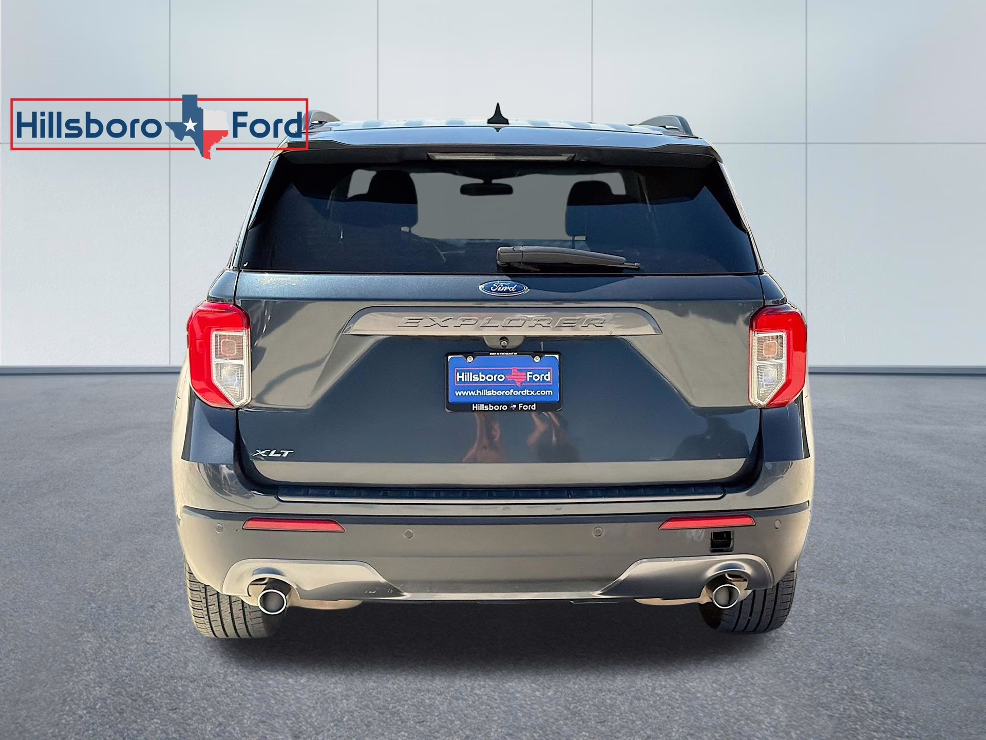 2022 Stone Blue Metallic Ford Explorer XLT RWD SUV