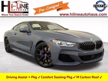 2019 Barcelona Blue Metallic BMW 8 Series M850i xDrive AWD Coupe