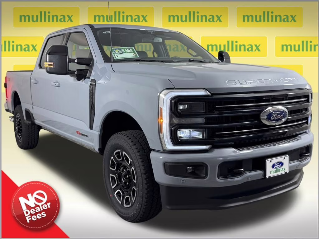 2026 Glacier Gray Metallic Tri-Coat Ford Super Duty F-250 SRW Platinum 4X4 Truck