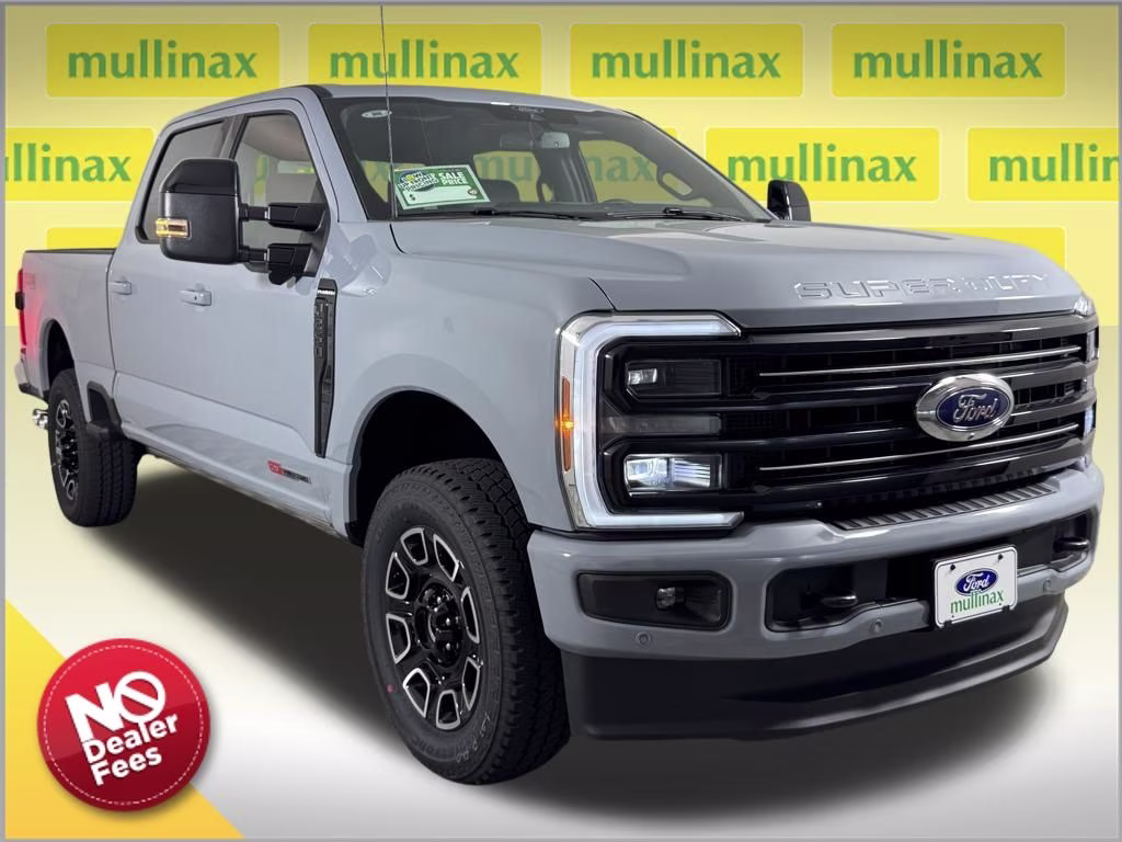 2026 Glacier Gray Metallic Tri-Coat Ford Super Duty F-250 SRW Platinum 4X4 Truck