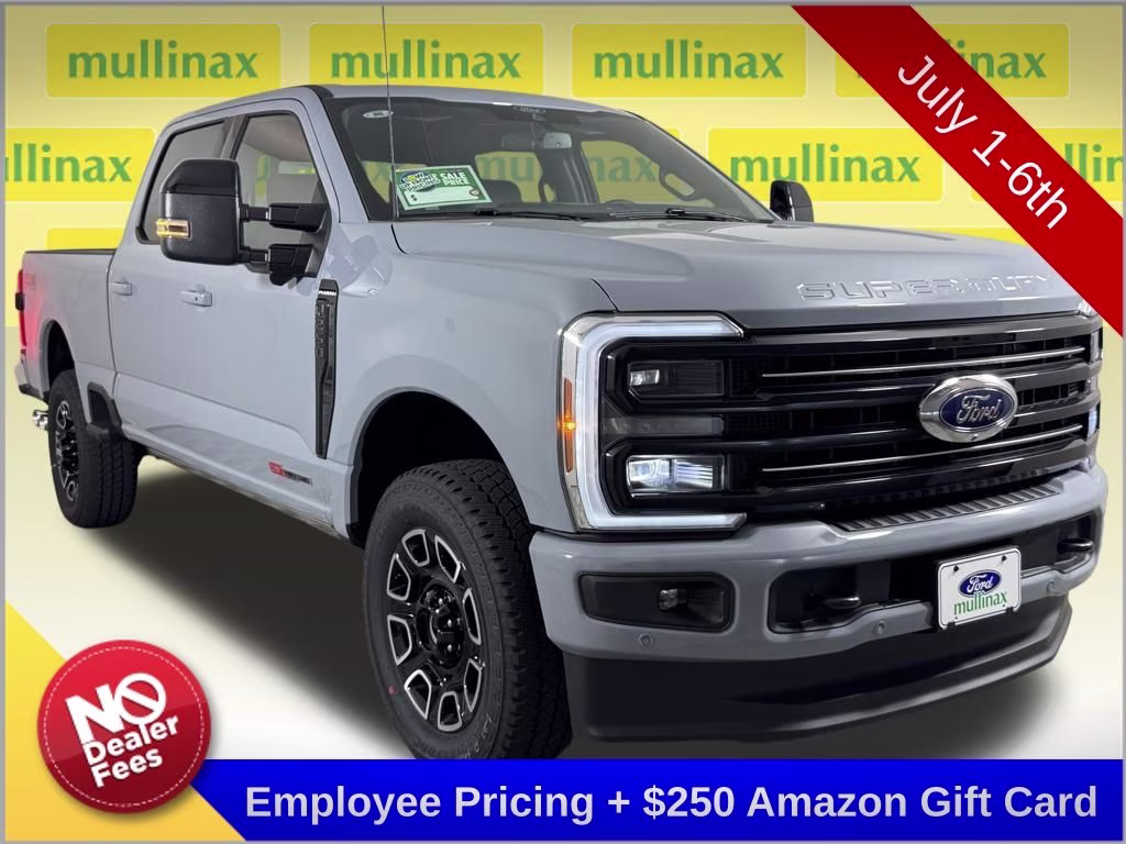 2026 Glacier Gray Metallic Tri-Coat Ford Super Duty F-250 SRW Platinum 4X4 Truck