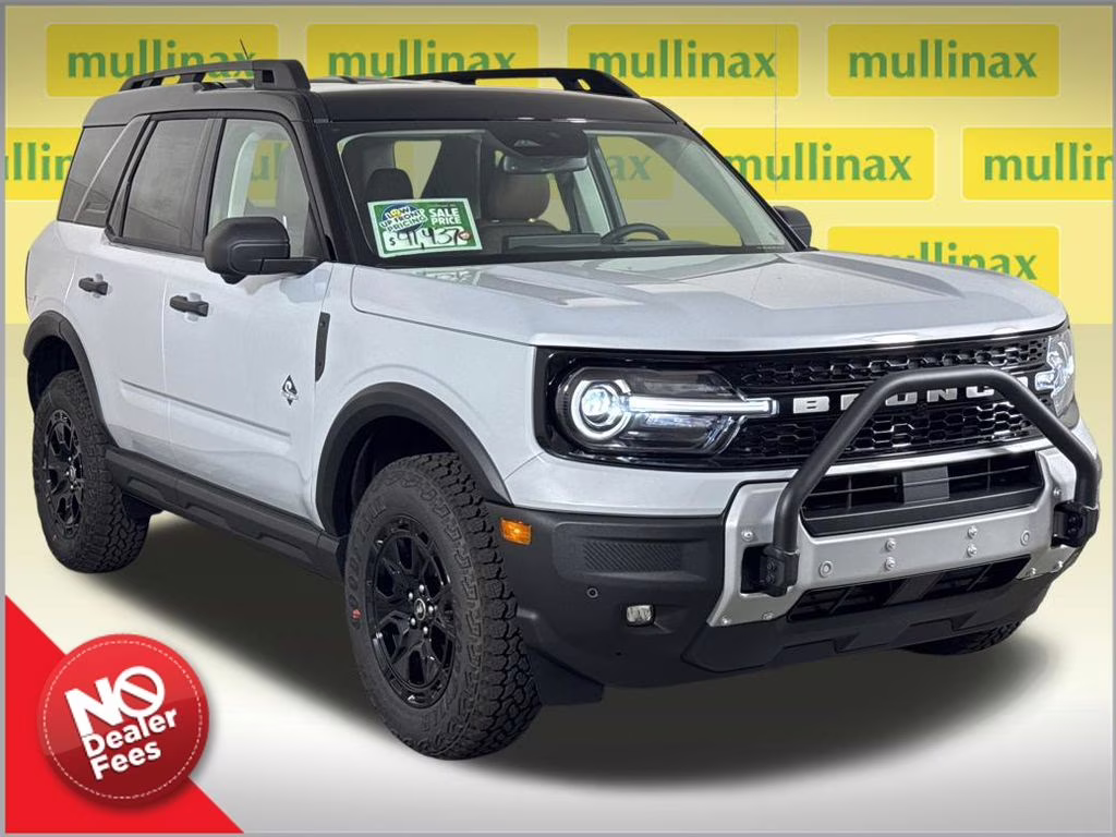 2026 Space White Metallic Ford Bronco Sport Outer Banks 4X4 SUV