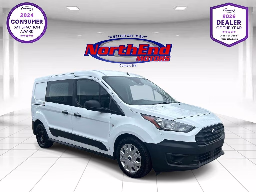 2023 Frozen White Ford Transit Connect XL FWD Van