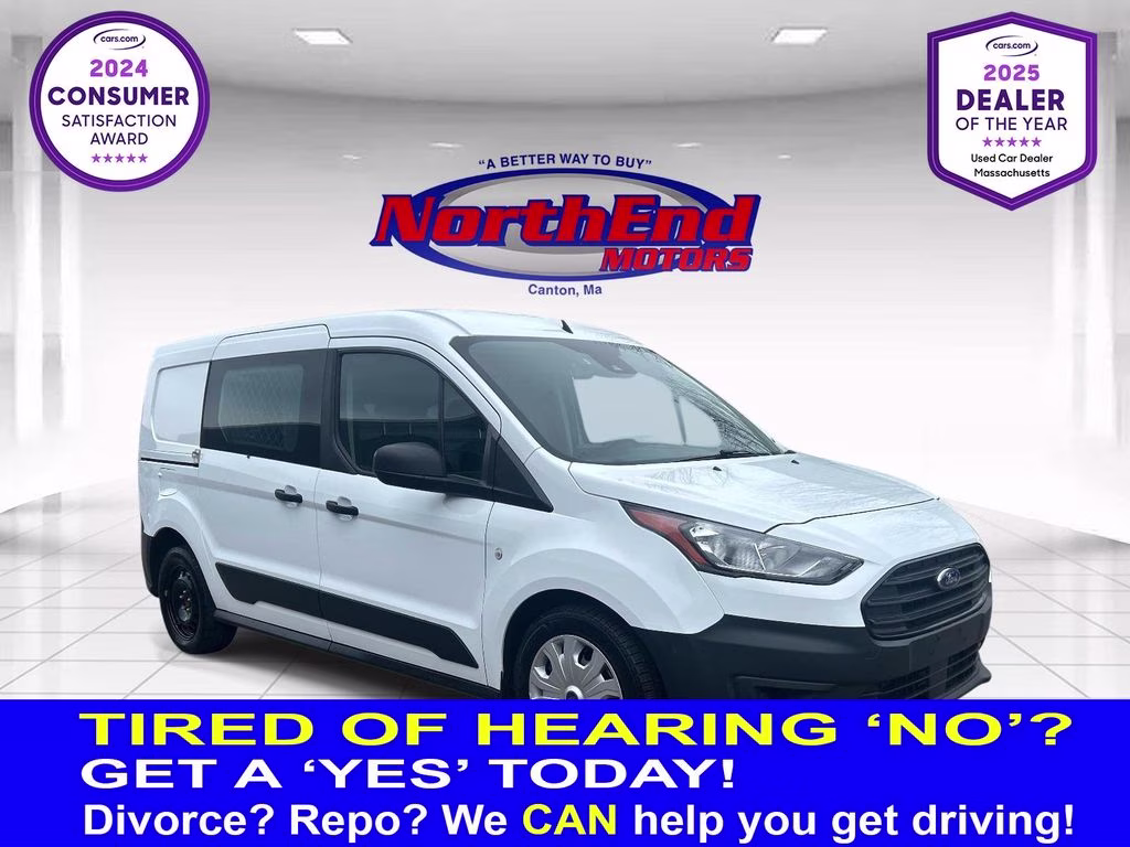 2023 Frozen White Ford Transit Connect XL FWD Van