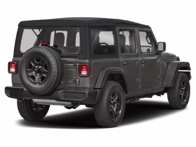 2025 Granite Crystal Metallic Clearcoat Jeep Wrangler Sahara 4X4 SUV