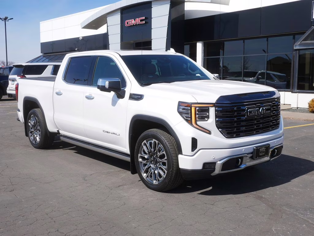 2024 White GMC Sierra 1500 Denali Ultimate 4X4 Truck
