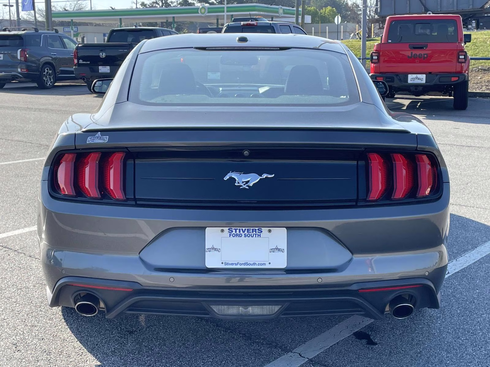 2019 Magnetic Metallic Ford Mustang EcoBoost Premium RWD Coupe
