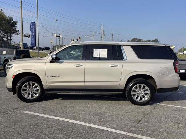2021 Empire Beige Metallic Chevrolet Suburban Premier 4X4 SUV