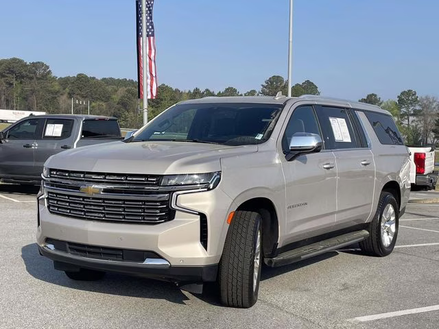 2021 Empire Beige Metallic Chevrolet Suburban Premier 4X4 SUV