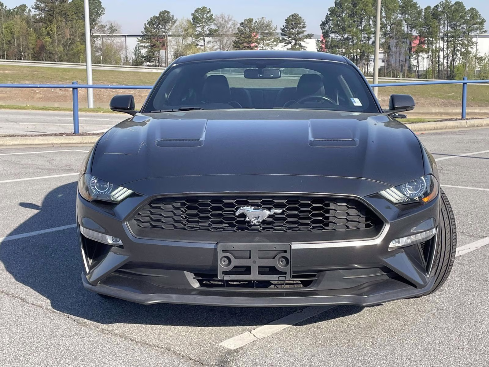 2019 Magnetic Metallic Ford Mustang EcoBoost Premium RWD Coupe