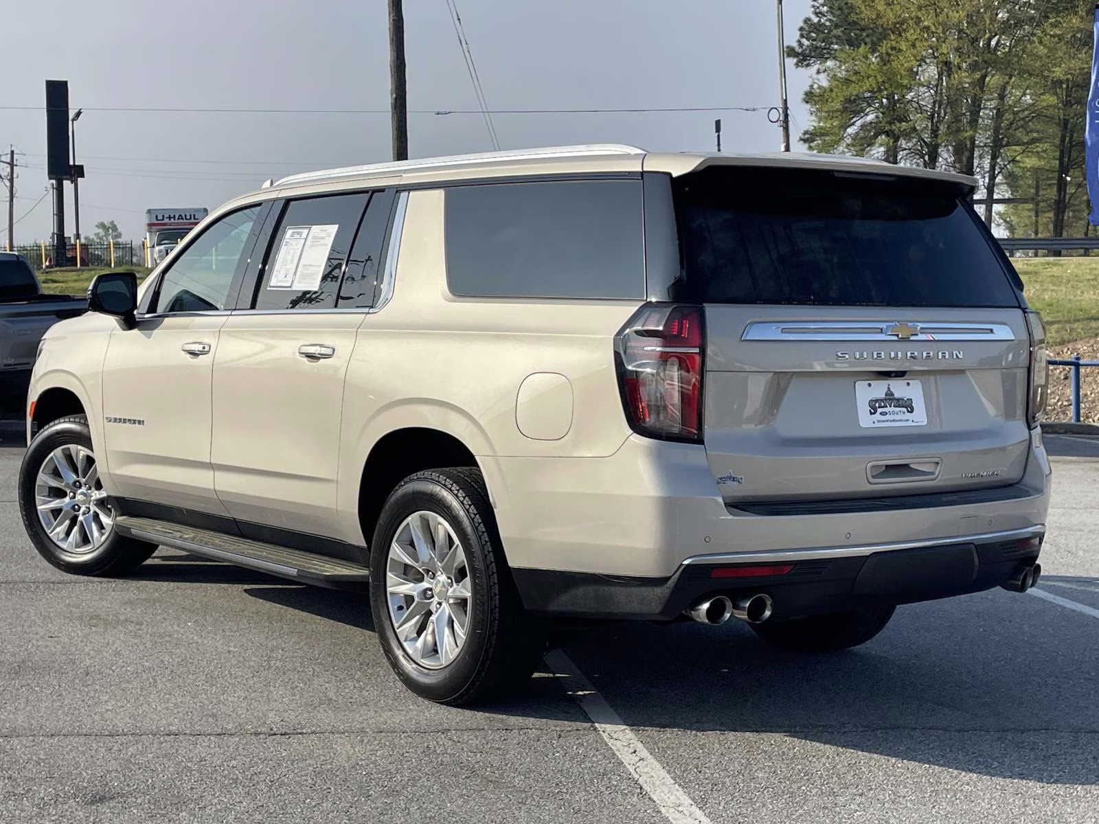 2021 Empire Beige Metallic Chevrolet Suburban Premier 4X4 SUV