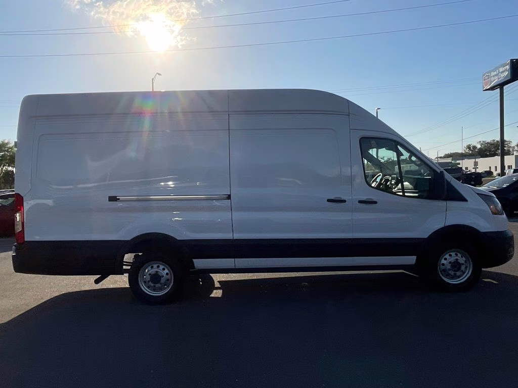 2023 Oxford White Ford Transit-250 AWD HIGH ROOF EXTENDED AWD Van