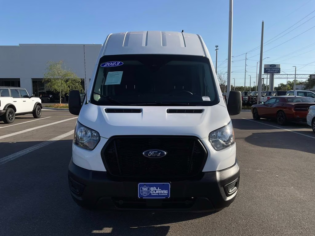2023 Oxford White Ford Transit-250 AWD HIGH ROOF EXTENDED AWD Van