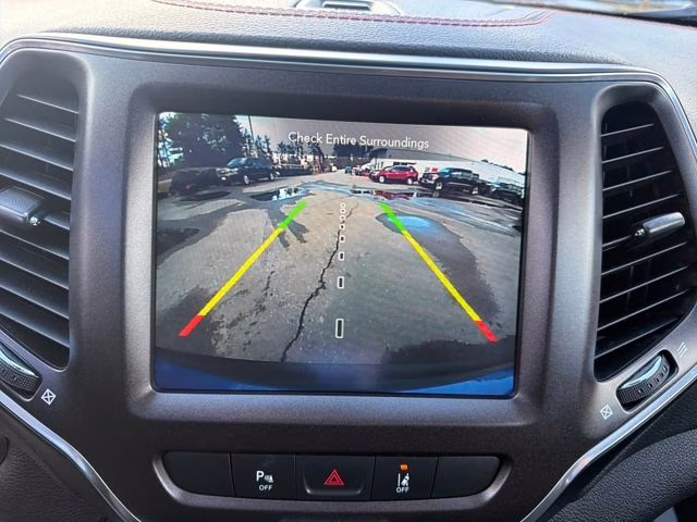 2021 Hydro Blue Pearlcoat Jeep Cherokee Trailhawk 4X4 SUV