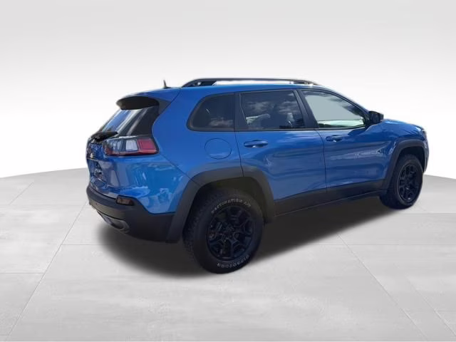 2021 Hydro Blue Pearlcoat Jeep Cherokee Trailhawk 4X4 SUV