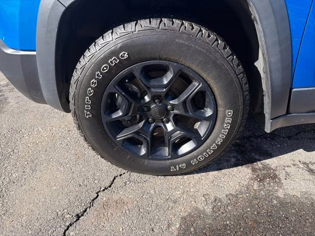 2021 Hydro Blue Pearlcoat Jeep Cherokee Trailhawk 4X4 SUV