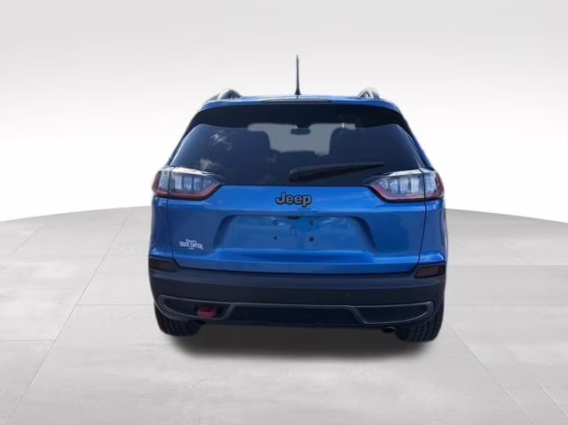 2021 Hydro Blue Pearlcoat Jeep Cherokee Trailhawk 4X4 SUV