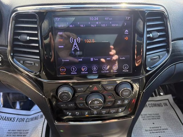 2019 Pacific Blue Clearcoat Jeep Grand Cherokee Limited X 4X4 SUV