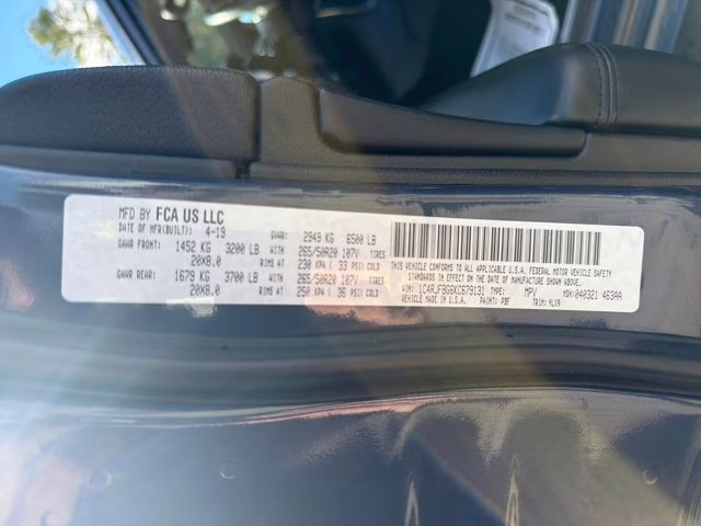 2019 Pacific Blue Clearcoat Jeep Grand Cherokee Limited X 4X4 SUV