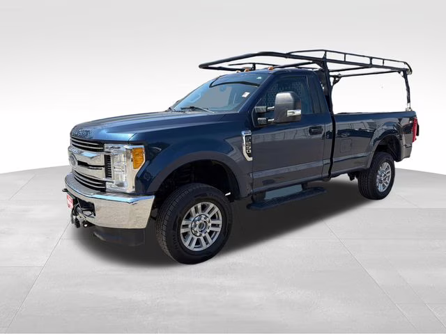 2017 Blue Ford Super Duty F-250 SRW XL 4X4 Truck