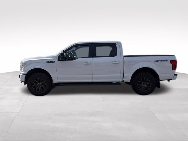 2019 White Ford F-150 Lariat 4X4 Truck