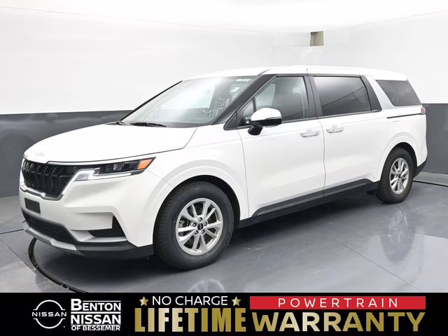 2024 Snow White Pearl Kia Carnival LX FWD Van