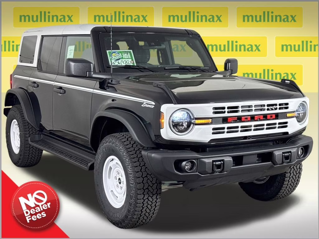 2026 Shadow Black Ford Bronco Heritage Edition 4X4 SUV