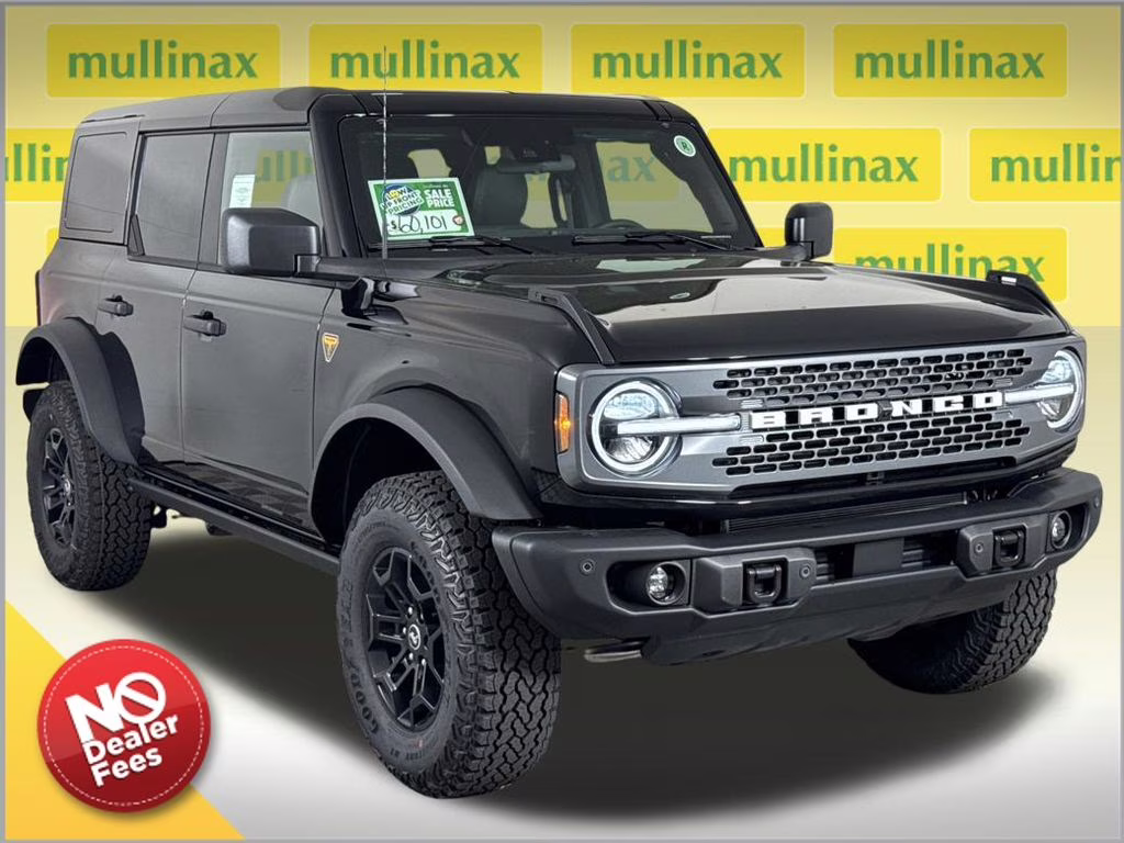 2026 Shadow Black Ford Bronco Badlands 4X4 SUV