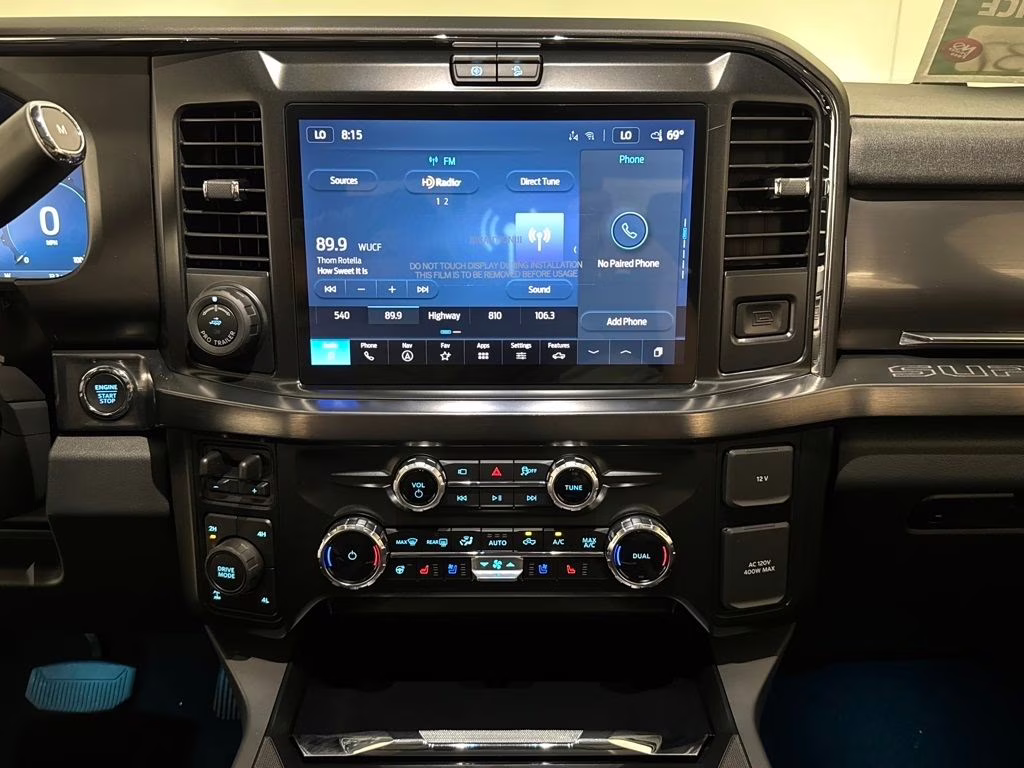 2026 Agate Black Metallic Ford Super Duty F-250 SRW Lariat 4X4 Truck