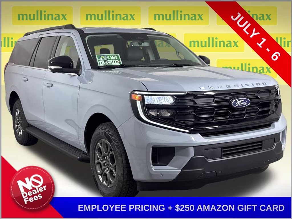 2026 Glacier Gray Metallic Tri-Coat Ford Expedition Max Active RWD SUV