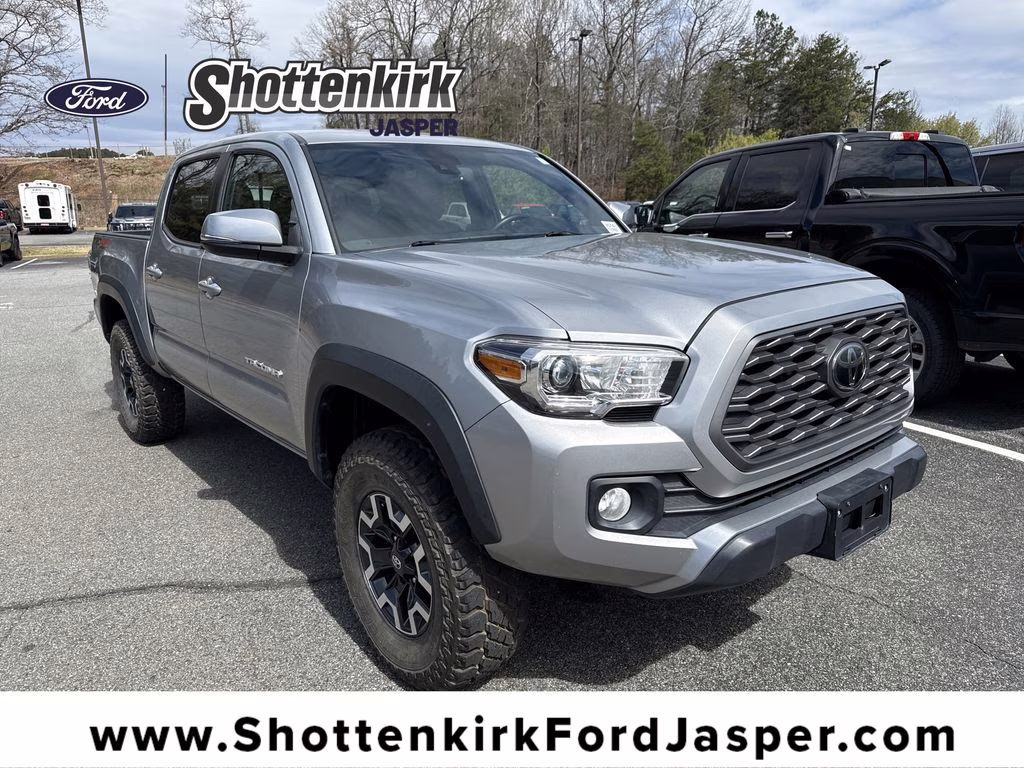 2021 Silver Sky Metallic Toyota Tacoma TRD Off-Road 4X4 Truck