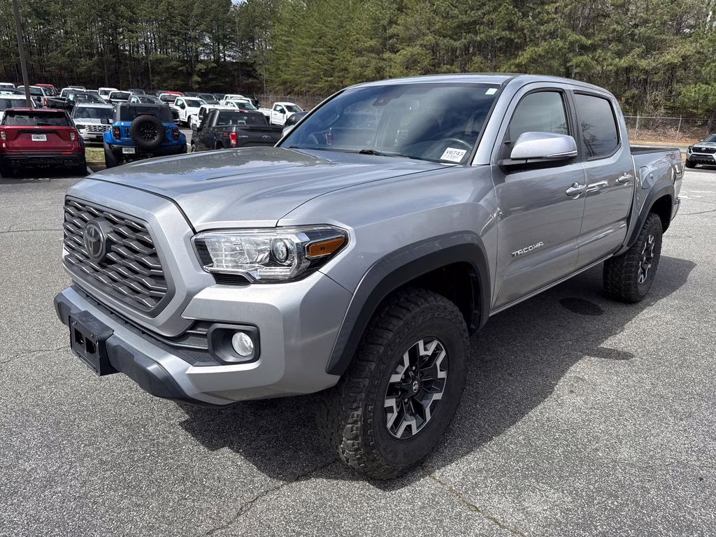 2021 Silver Sky Metallic Toyota Tacoma TRD Off-Road 4X4 Truck