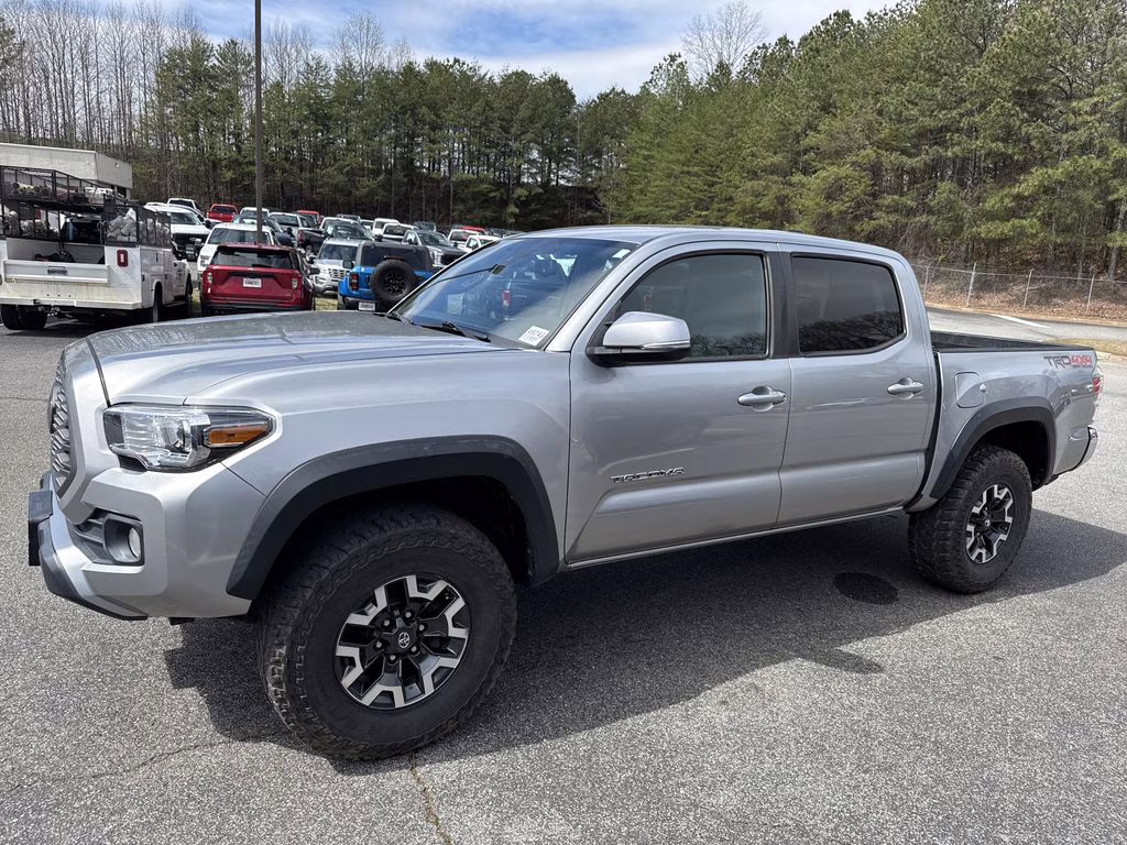 2021 Silver Sky Metallic Toyota Tacoma TRD Off-Road 4X4 Truck