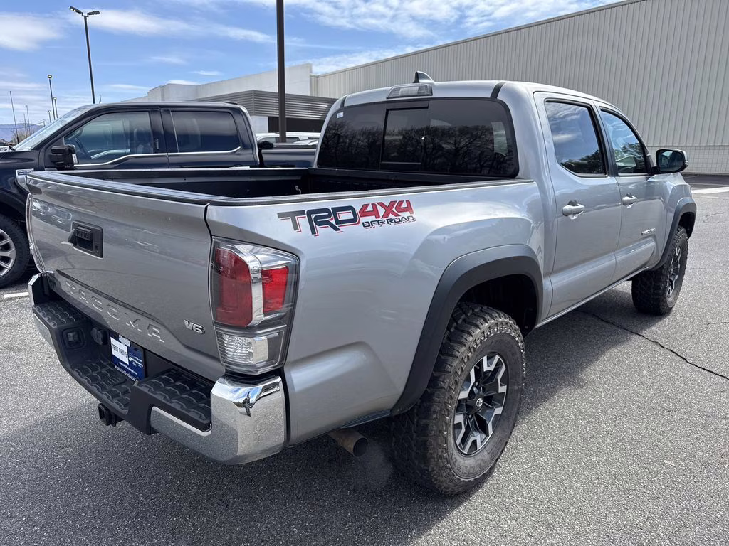 2021 Silver Sky Metallic Toyota Tacoma TRD Off-Road 4X4 Truck