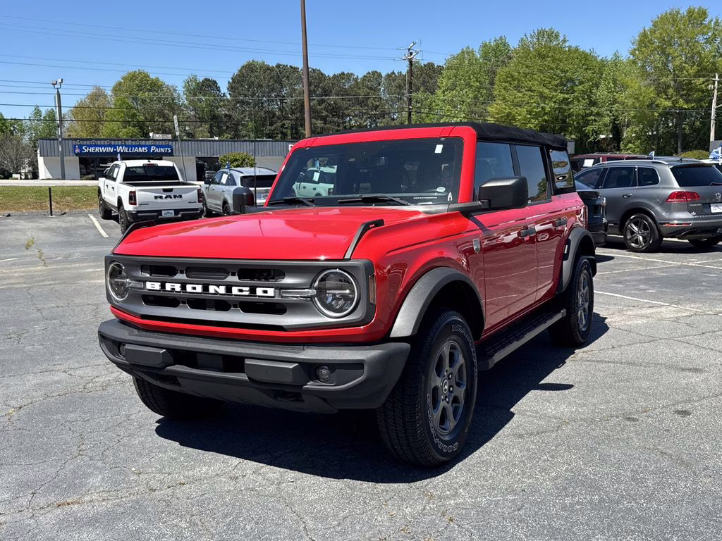 2022 Race Red Ford Bronco Big Bend 4X4 SUV