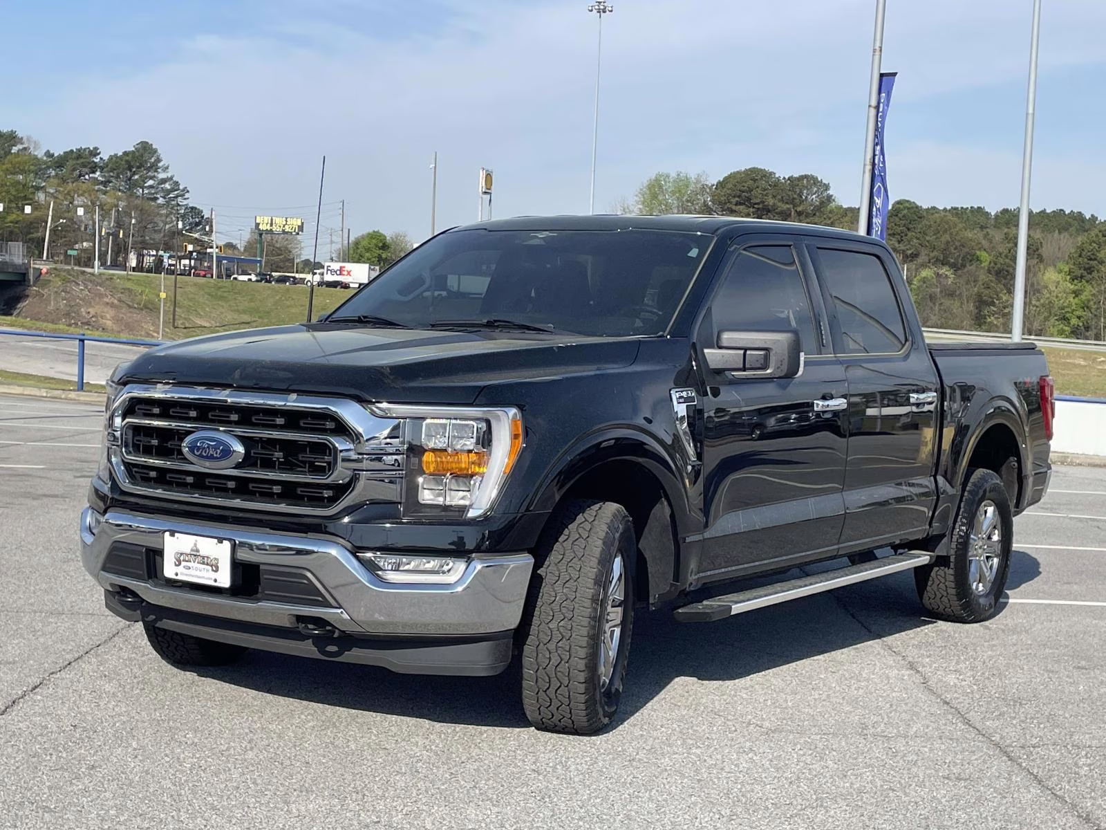 2023 Black Metallic Ford F-150 XLT 4X4 Truck