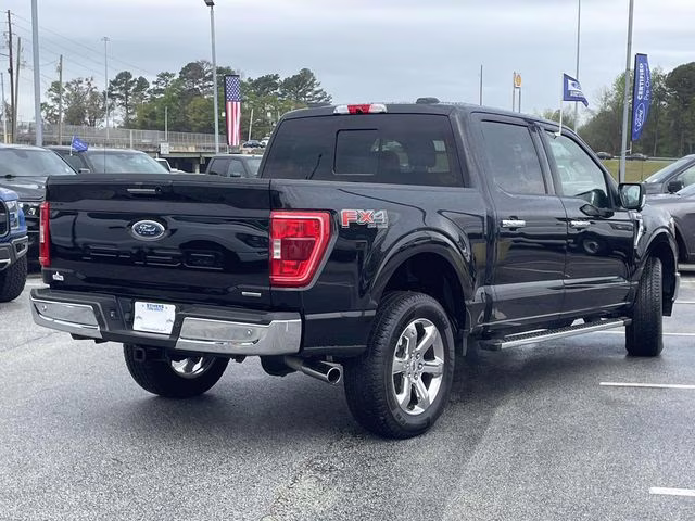 2022 Black Metallic Ford F-150 XLT 4X4 Truck