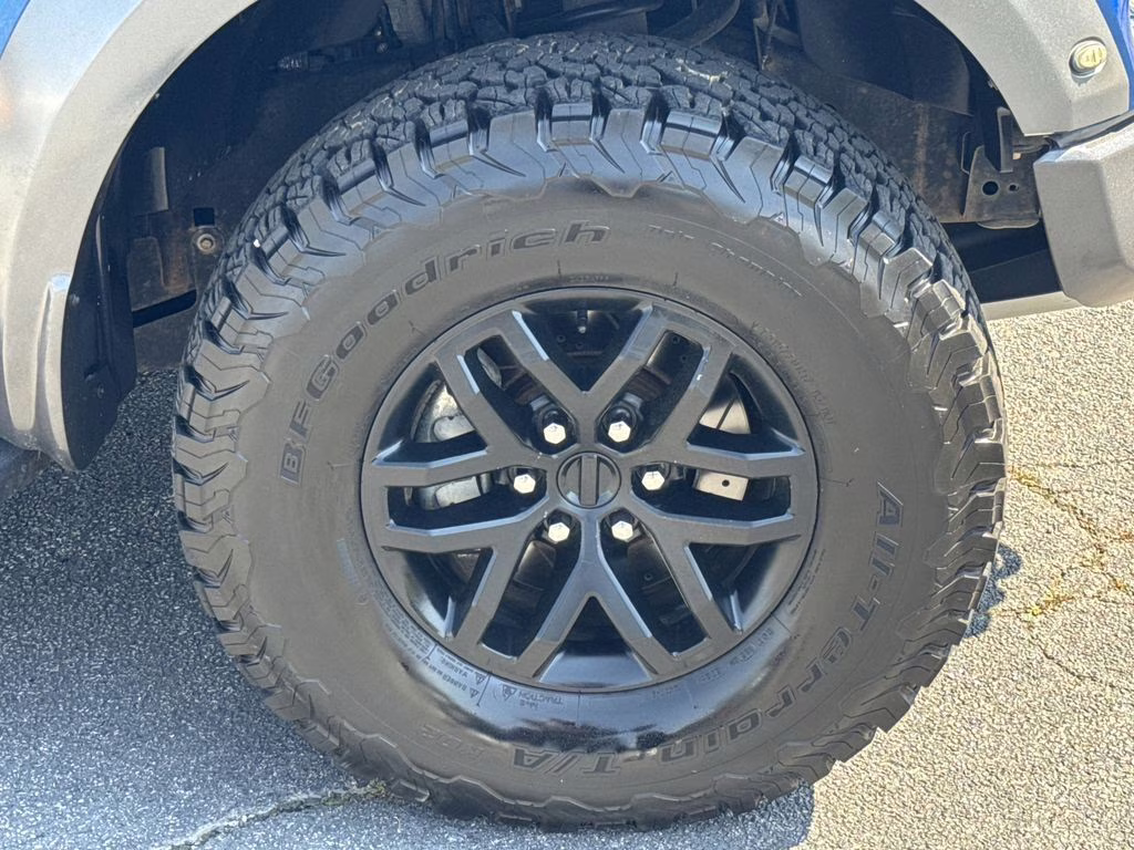 2017 Lightning Blue Ford F-150 Raptor 4X4 Truck
