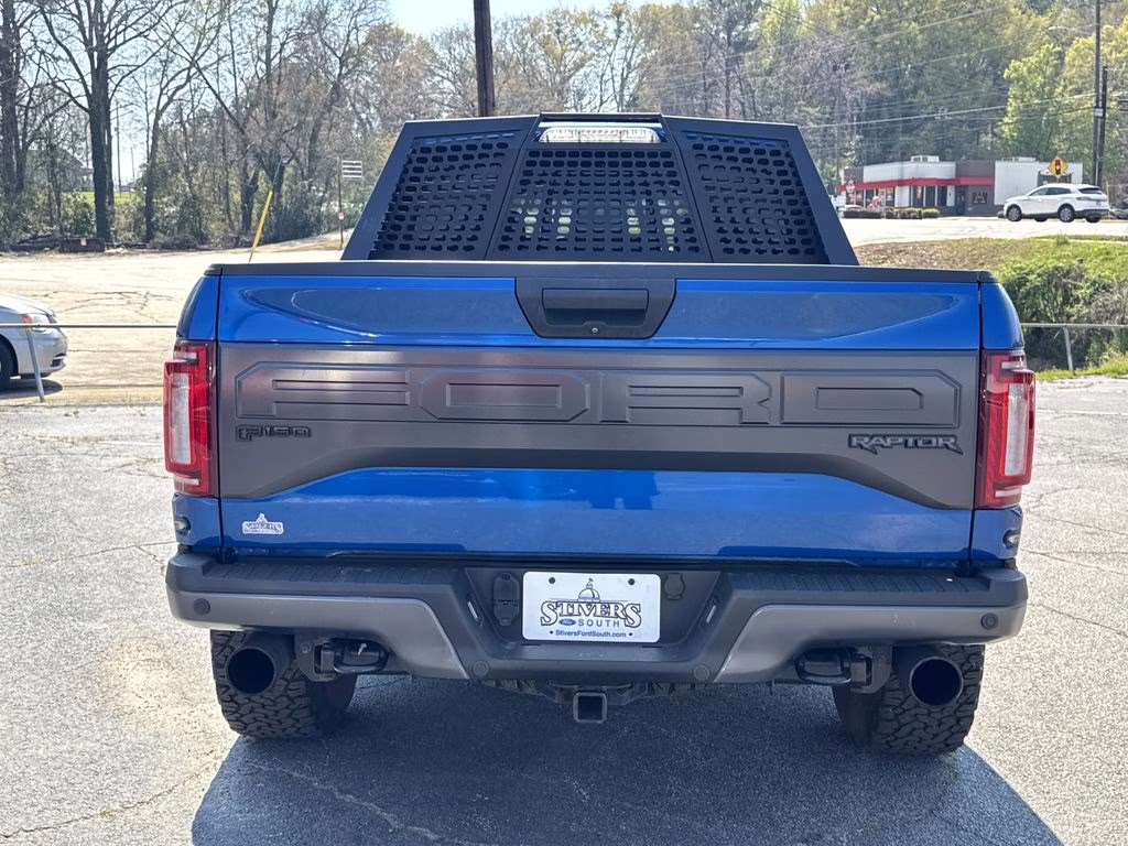 2017 Lightning Blue Ford F-150 Raptor 4X4 Truck