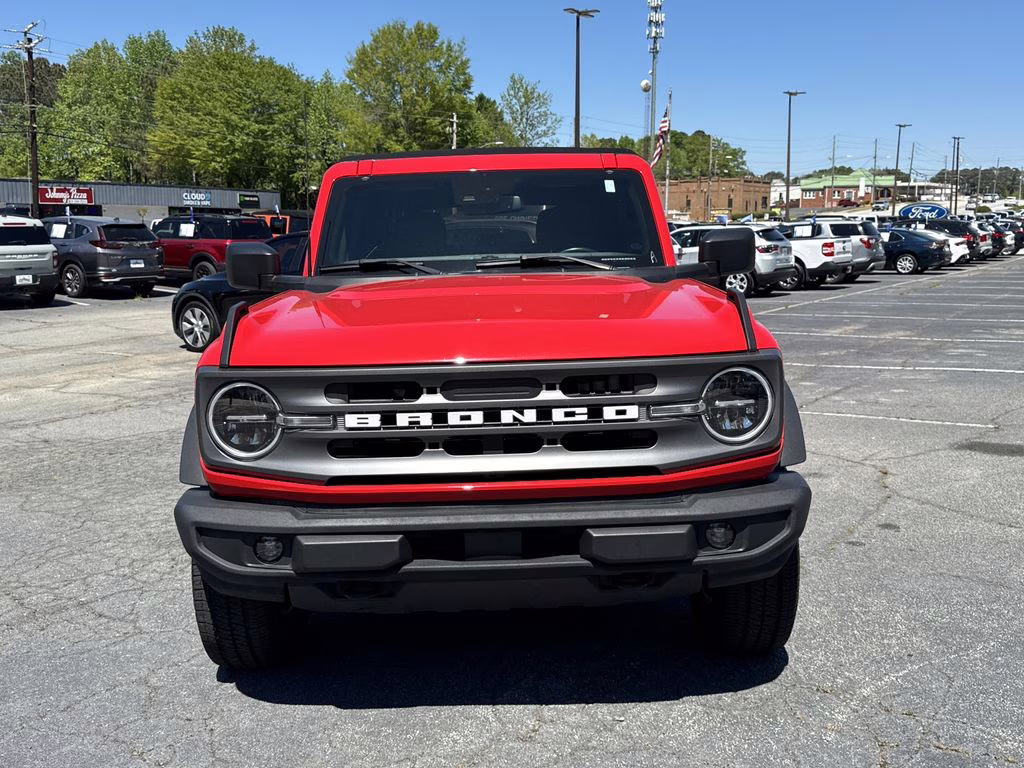 2022 Race Red Ford Bronco Big Bend 4X4 SUV