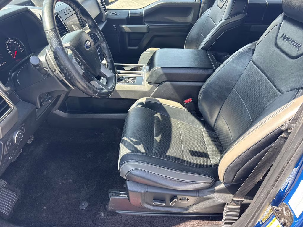 2017 Lightning Blue Ford F-150 Raptor 4X4 Truck