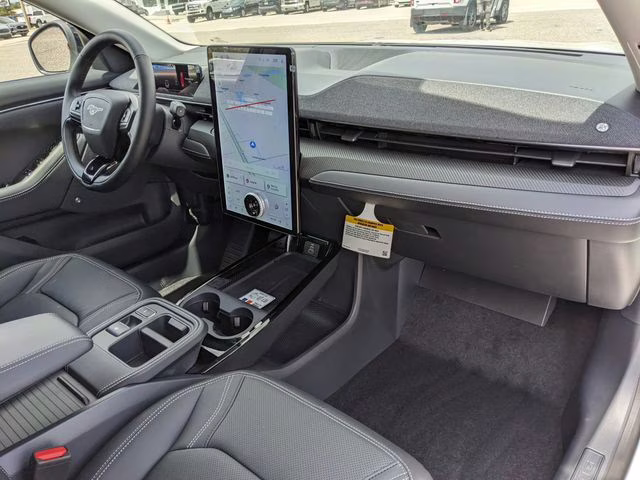 2026 Star White Metallic Tri-Coat Ford Mustang Mach-E Premium RWD SUV