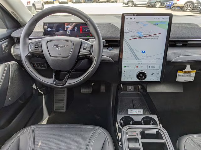 2026 Star White Metallic Tri-Coat Ford Mustang Mach-E Premium RWD SUV