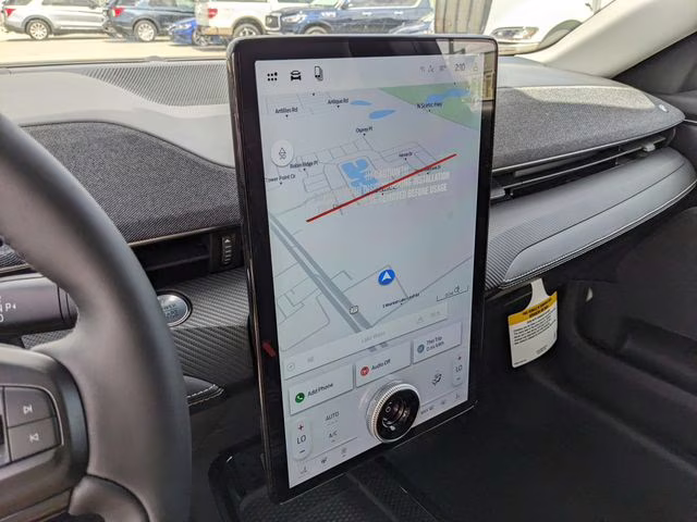 2026 Star White Metallic Tri-Coat Ford Mustang Mach-E Premium RWD SUV