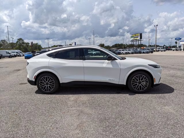 2026 Star White Metallic Tri-Coat Ford Mustang Mach-E Premium RWD SUV