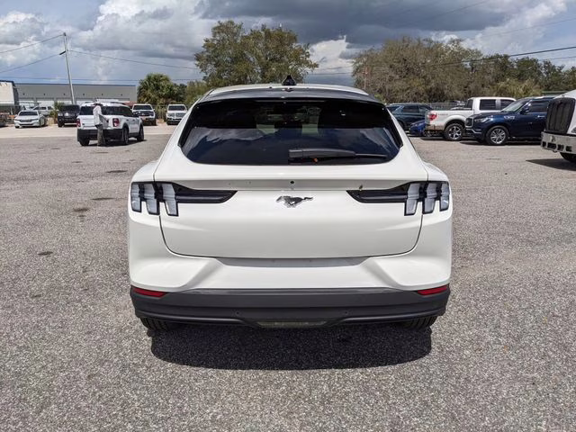 2026 Star White Metallic Tri-Coat Ford Mustang Mach-E Premium RWD SUV